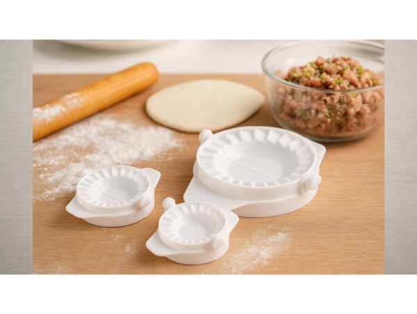 FOREMKA MASZYNKA DO PIEROGÓW USZEK ZESTAW 3SZT