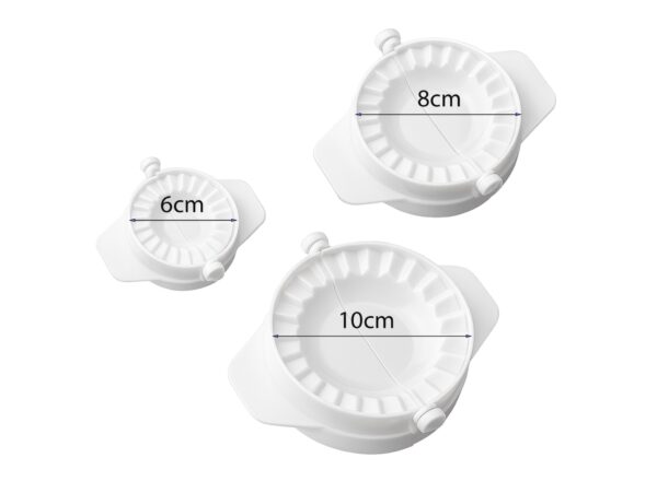 FOREMKA MASZYNKA DO PIEROGÓW USZEK ZESTAW 3SZT