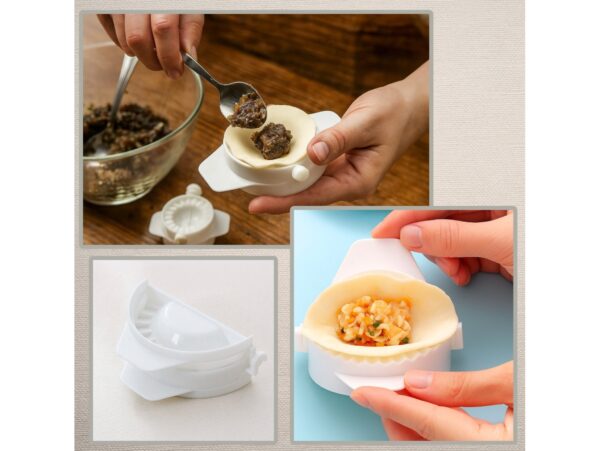 FOREMKA MASZYNKA DO PIEROGÓW USZEK ZESTAW 3SZT