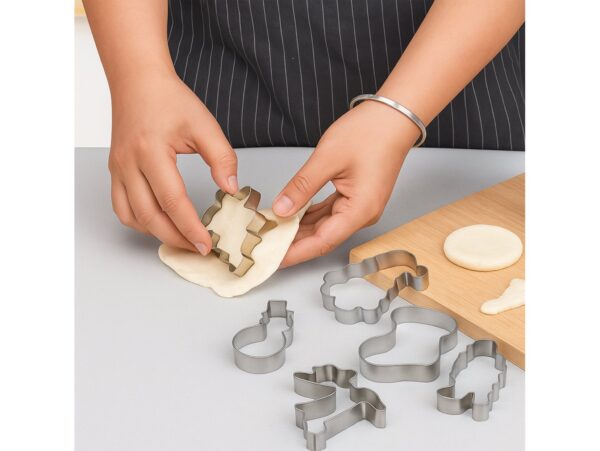 FOREMKI DO WYKRAWANIA PIERNIKÓW 6SZT