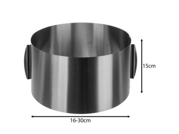 FORMA DO CIAST RANT CUKIERNICZY PIECZENIA REGULOWANY 15CM