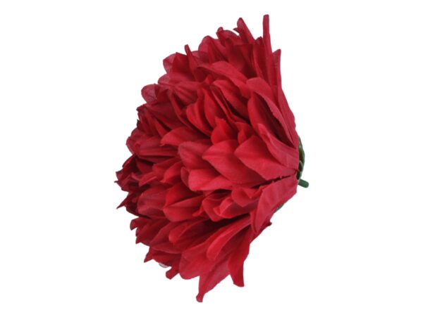 GŁÓWKA KWIATOWA CHRYZANTEMA 15x8cm - bordowy