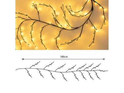 GAŁĄZKA DRZEWNA LED ŚWIĄTECZNA LAMPKI 96SZT