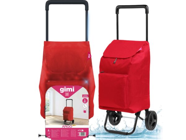 GIMI ARGO NEW RED WÓZEK NA ZAKUPY/ARGO NEW RED GM-169294 8001244025967