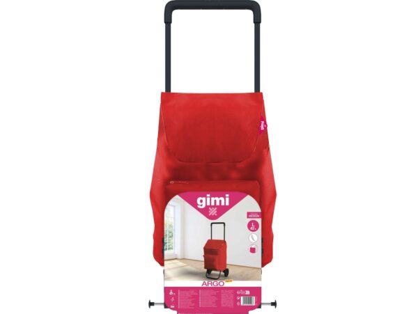 GIMI ARGO NEW RED WÓZEK NA ZAKUPY/ARGO NEW RED GM-169294 8001244025967