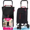 GIMI NEW TWIN WÓZEK NA ZAKUPY/NEW TWIN BLACK GM-169324 8001244025929