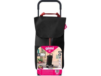 GIMI NEW TWIN WÓZEK NA ZAKUPY/NEW TWIN BLACK GM-169324 8001244025929