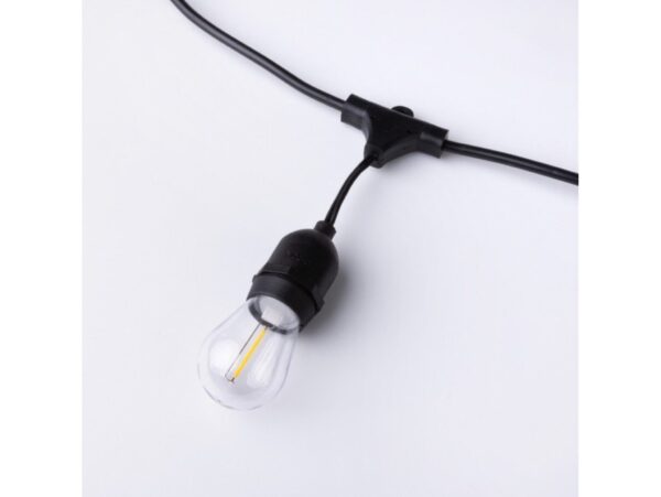 GIRLANDA OGRODOWA ŁAŃCUCH ŚWIETLNY 10 LED E27 10M