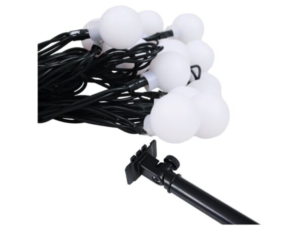 GIRLANDA OGRODOWA SOLARNA KULE 7m 50xLED