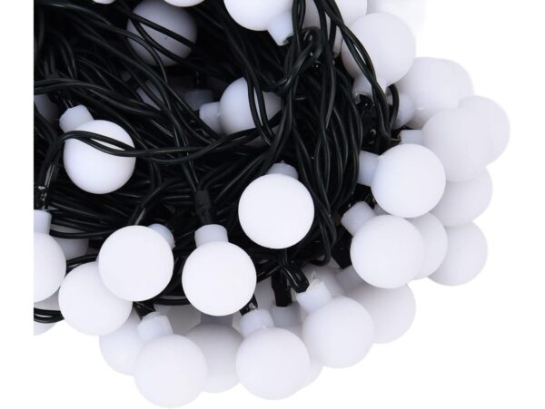 GIRLANDA OGRODOWA SOLARNA KULE 7m 50xLED