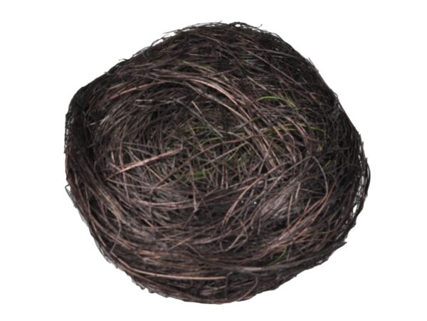 GNIAZDKO WIELKANOCNE Z JAJKAMI 7x3CM 2SZT