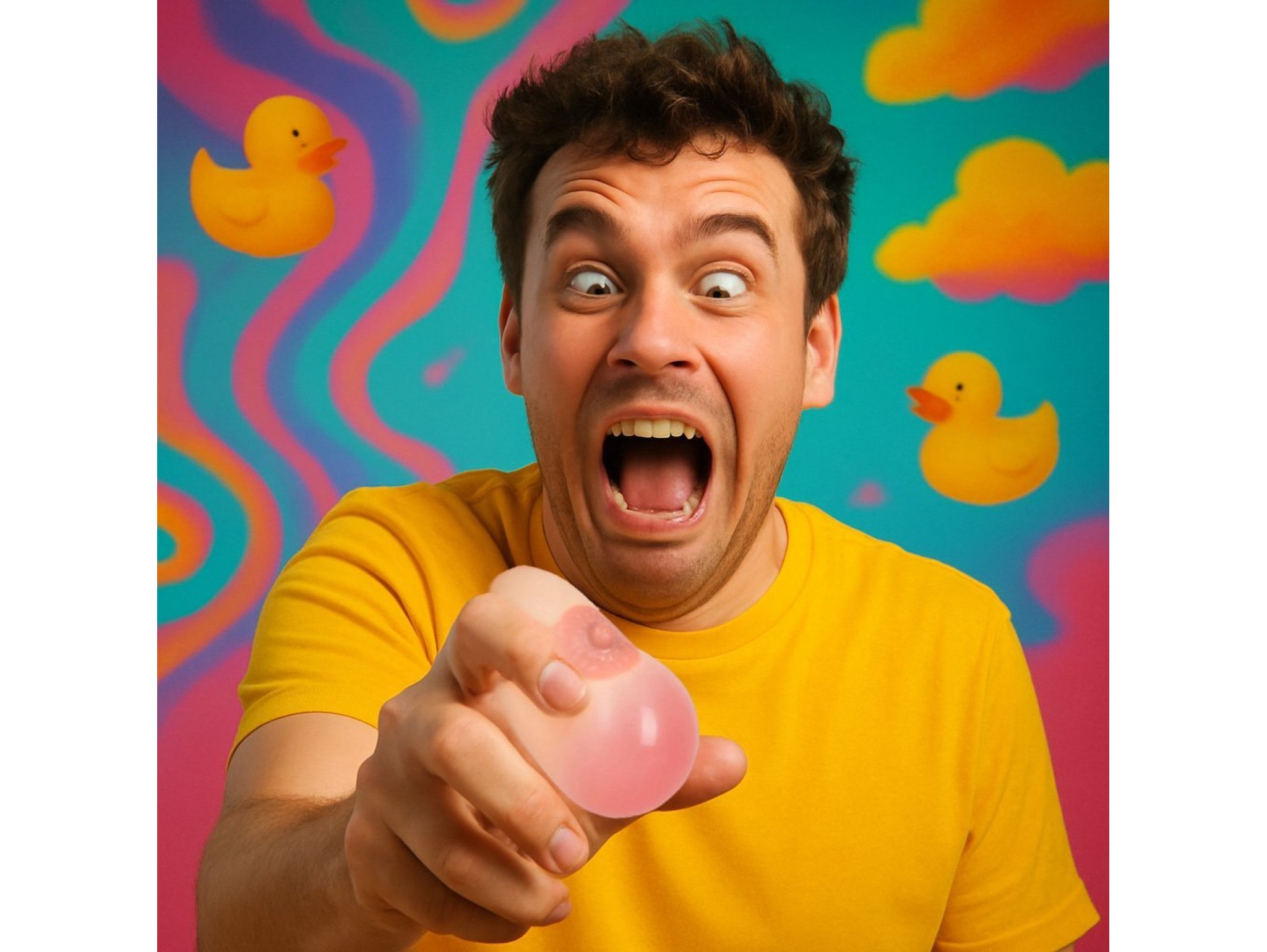 GNIOTEK ANTYSTRESOWY CYCEK PIERŚ 7CM