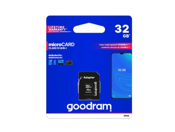 GOODRAM KARTA PAMIĘCI 32GB + ADAPTER