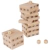 GRA DREWNIANA WIEŻA JENGA YENGA MINI 18x5x5cm