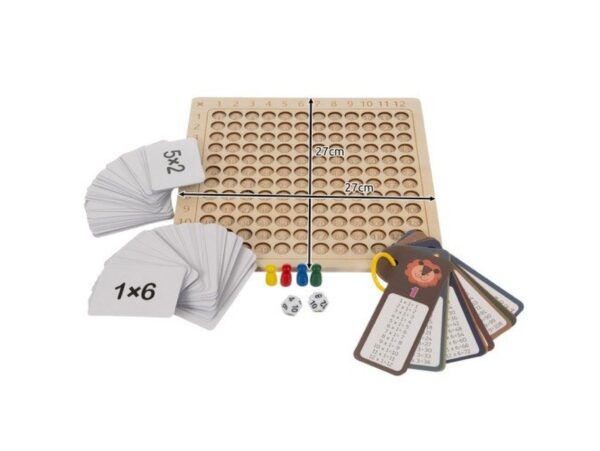 GRA PLANSZOWA TABLICZKA MNOŻENIA