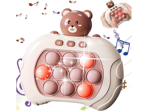 GRA POP IT - brązowy miś