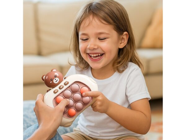 GRA POP IT - brązowy miś