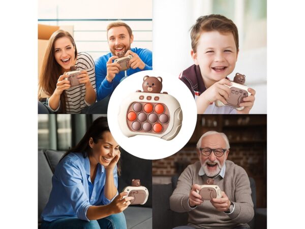 GRA POP IT - brązowy miś