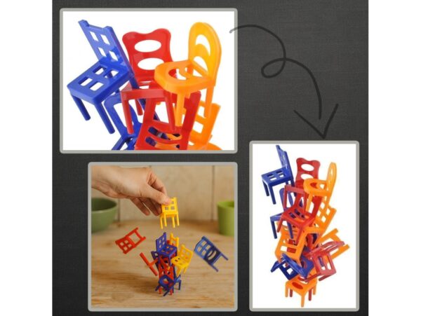 GRA SPADAJĄCE KRZESŁA KRZESEŁKA ZRĘCZNOŚCIOWA