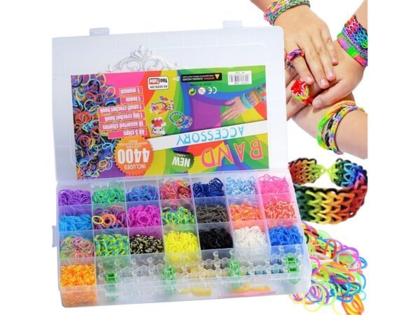 GUMKI DO ROBIENIA BRANSOLETEK 4400 GUMEK