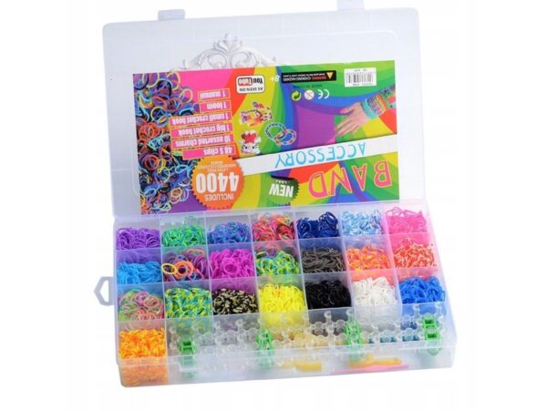 GUMKI DO ROBIENIA BRANSOLETEK 4400 GUMEK