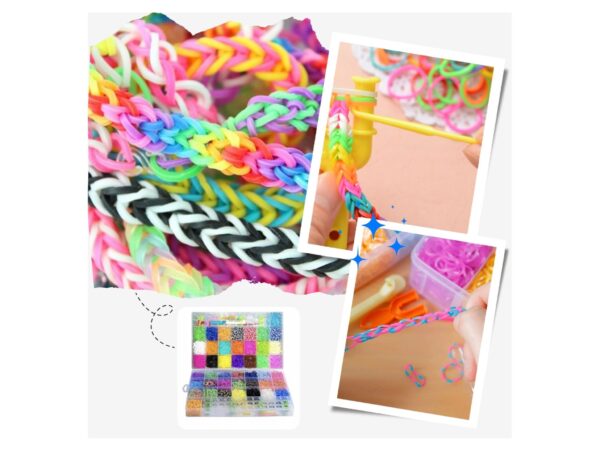 GUMKI DO ROBIENIA BRANSOLETEK 4400 GUMEK