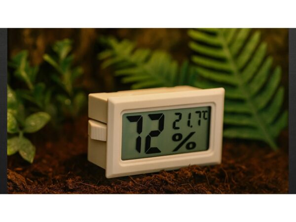 HIGROMETR TERMOMETR BEZ SONDY - biały