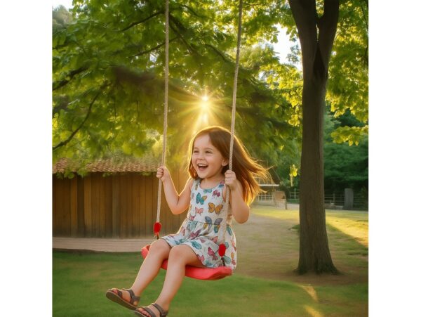 HUŚTAWKA - czerwony