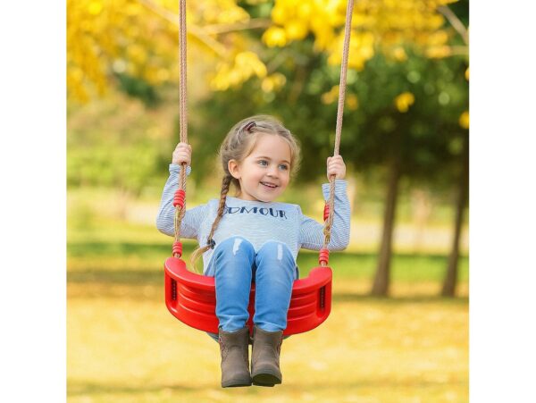 HUŚTAWKA - czerwony