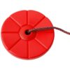 HUŚTAWKA KWIATEK DYSK OKRĄGŁA - czerwony