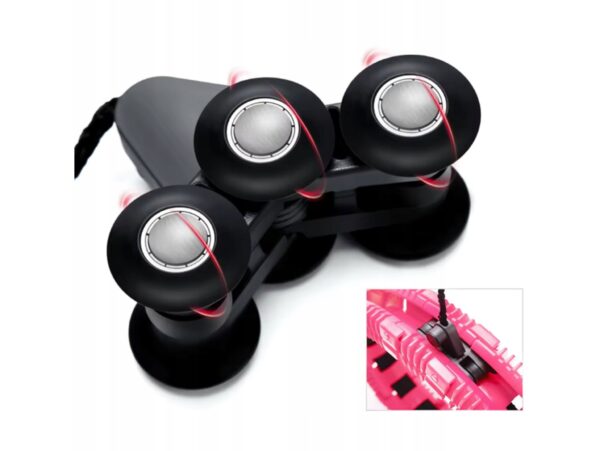 HULA HOOP Z OBCIĄŻNIKIEM MASAŻEREM LICZNIKIEM 45CM