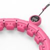 HULA HOOP Z OBCIĄŻNIKIEM MASAŻEREM LICZNIKIEM 45CM