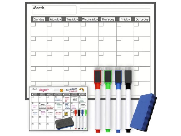 KALENDARZ Z MAGNESEM NA LODÓWKĘ