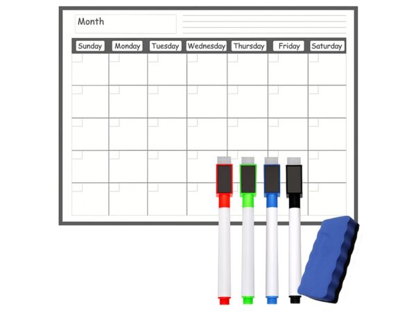 KALENDARZ Z MAGNESEM NA LODÓWKĘ