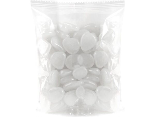 KAMIENIE ŚWIECĄCE FLUORESCENCYJNE 100szt - biały