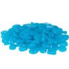 KAMIENIE ŚWIECĄCE FLUORESCENCYJNE 100szt -niebieskie