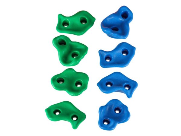 KAMIENIE WSPINACZKOWE UCHWYTY KOLOROWE 20SZT