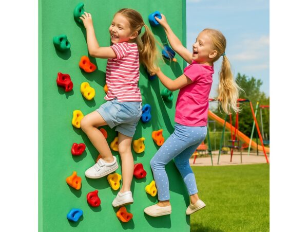 KAMIENIE WSPINACZKOWE UCHWYTY KOLOROWE 20SZT