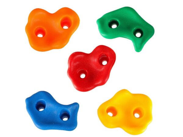 KAMIENIE WSPINACZKOWE UCHWYTY KOLOROWE 20SZT