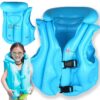 KAMIZELKA DMUCHANA DO PŁYWANIA - niebieski