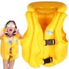 KAMIZELKA DMUCHANA DO PŁYWANIA - żółty