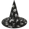 KAPELUSZ CZAROWNICY - srebrne dynie