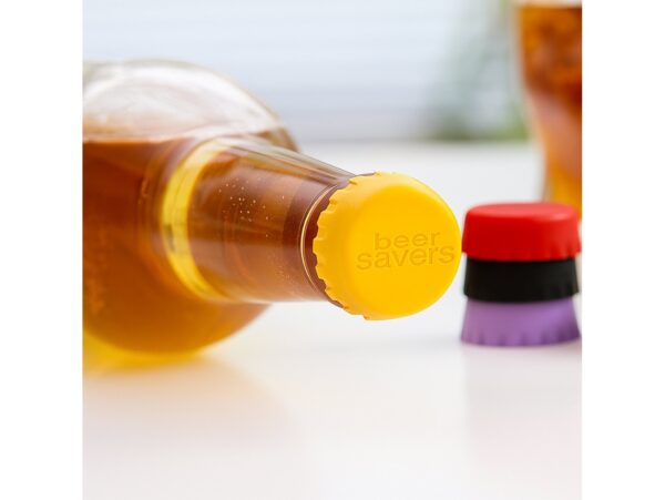 KAPSLE NA BUTELKĘ SILIKONOWE 6SZT