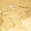 KARTY DO GRY ZŁOTE GOLD PLASTIKOWE TALIA 54