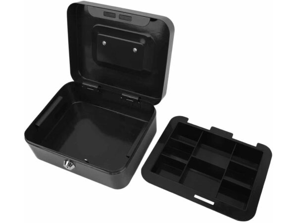 KASETKA NA PIENIADZE CZARNA DUŻA 200 x 160 x 90 - czarny