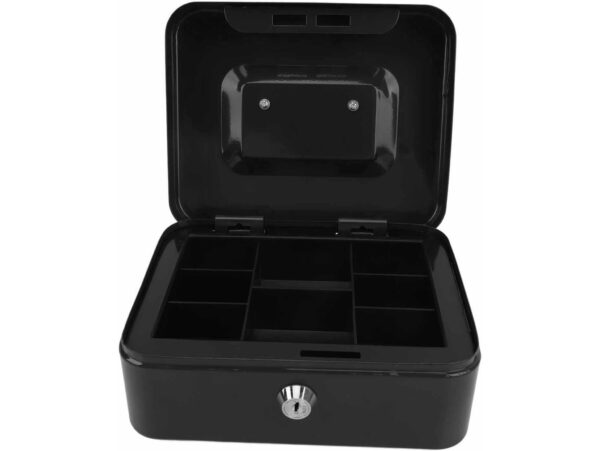 KASETKA NA PIENIADZE CZARNA DUŻA 200 x 160 x 90 - czarny