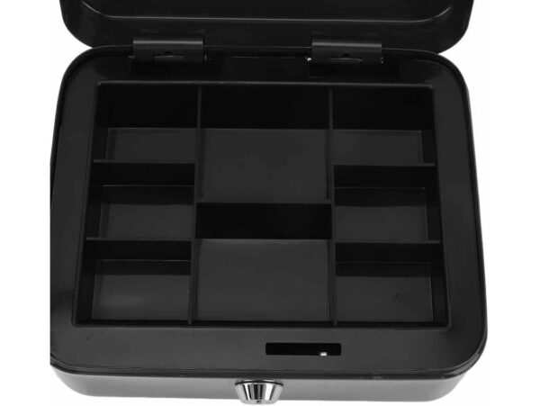 KASETKA NA PIENIADZE CZARNA DUŻA 200 x 160 x 90 - czarny