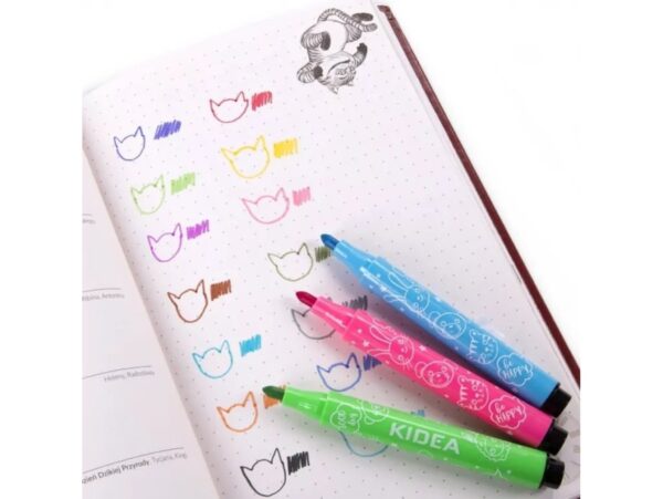 KIDEA FLAMASTRY JUMBO 24 KOLORY