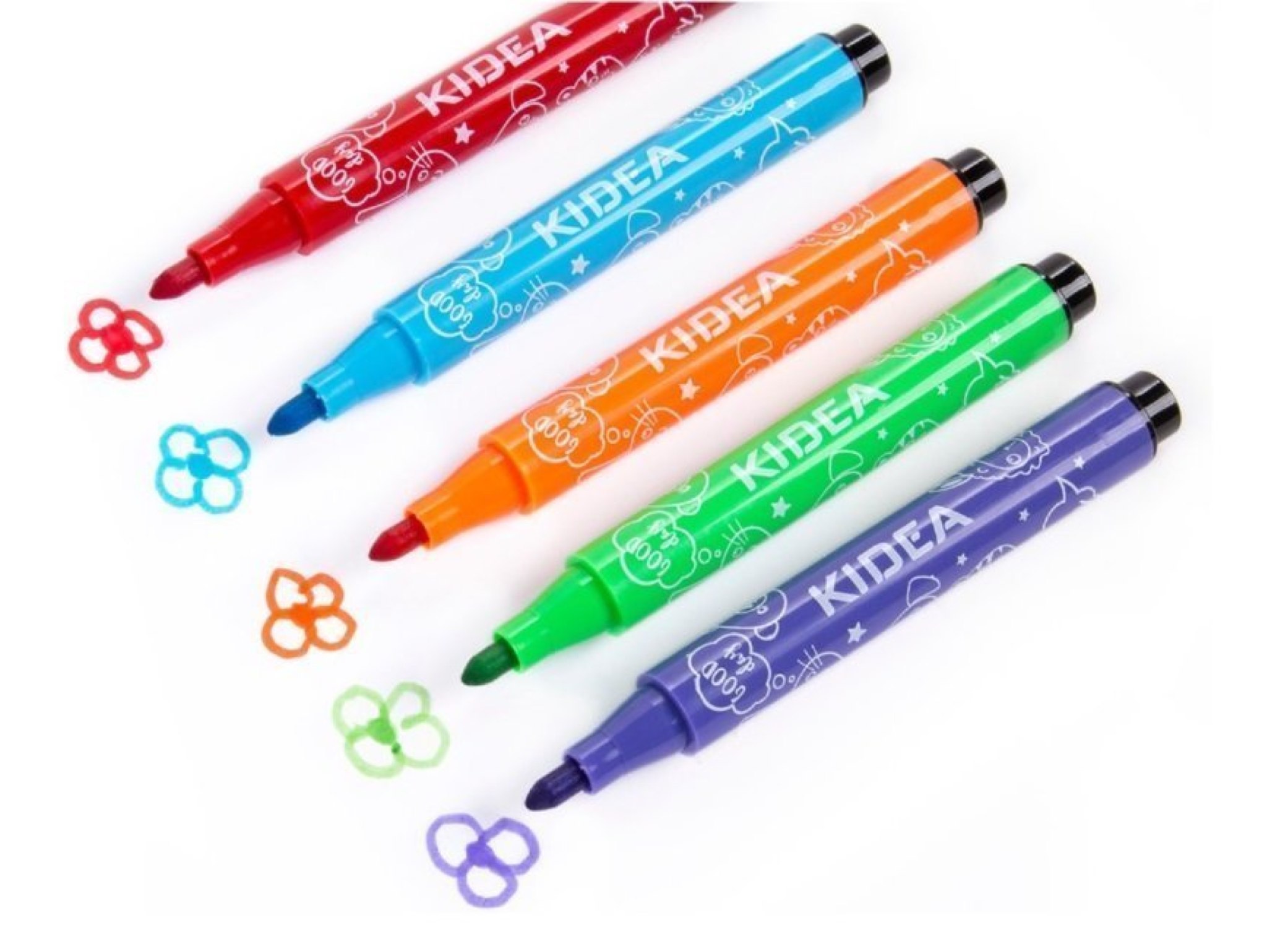 KIDEA FLAMASTRY JUMBO 24 KOLORY