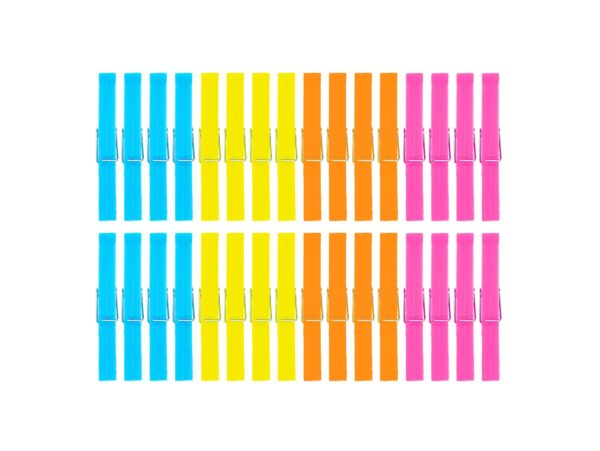 KLAMERKI PLASTIKOWE DO PRANIA SPINACZE 32SZT